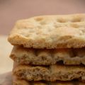 Pizza bianca croccante alla romana