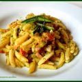 Malloreddus con zucchine pancetta e zafferano