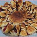 Fiore di sfoglia con marmellata di fragole e[...]