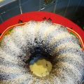 Torta al cocco e cacao con gocce di cioccolato