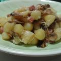 Gnocchetti speck e funghi al forno