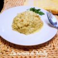RISOTTO CREMOSO ALLE ZUCCHINE E UOVA