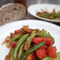 Pipirussi e pimmitori scattarisciati