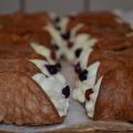 Cialda al cacao dei cannoli siciliani