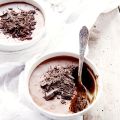 Mousse glacée au chocolat