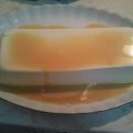 Panna cotta con salsa al mou