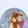 Crostata con confettura di pesche