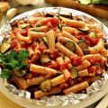 Rigatoni al cartoccio