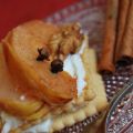 Mele cotogne al forno profumate al brandy
