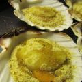 
Capesante Gratinate al Mandarino e Timo.
