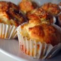 Muffin salati salame e ricotta