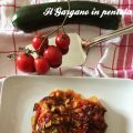 Secondi piatti: Parmigiana light di zucchine