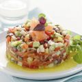 Tartare di verdure con salmone 2