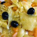 Maltagliati con zucca e olive nere