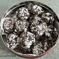 Pan dei morti crinkle cookies