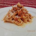 TAGLIATELLE AL RAGU' DI MAIALE E BROCCOLI