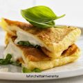 Torta di mozzarella e uova (finta mozzarella in[...]