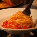 Spaghetti matriciani alla chitarra