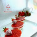 PANNA COTTA CON GELATINA DI FRAGOLE