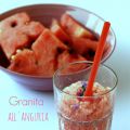 Granita all'anguria