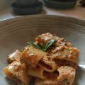 Pasta con pesto alla trapanese