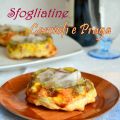 Sfogliatine ai carciofi e prosciutto di Praga