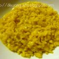 Risotto allo zafferano cotto nel microonde