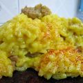 Risotto con salsiccia e zafferano
