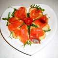Tartine al salmone