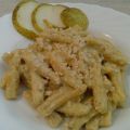 GEMELLI CON CREMA DI TOFU E PERA