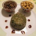 Tortini di miglio e spinaci con salsa agrodolce
