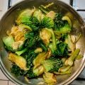 Pok choi saltato