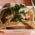 Tagliatelle integrali allo stracchino