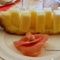 Ananas con rosellina di Parma
