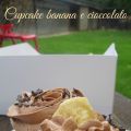 Cupcake banana e cioccolato