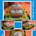 Little Blue Car Cake - Torta Automobilina Blu