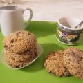 Cookies di okara con gocce di cioccolato