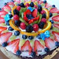 Torta margherita decorata con frutta alla[...]