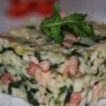 Risotto rucola e speck