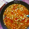 MINESTRA DI PASTA E PISELLI