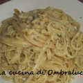 Linguine in crema di zenzero, limone e menta