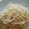 Aglio olio e peperoncino risottata