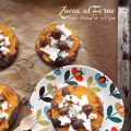 Zucca al forno con feta e olive
