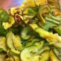 Insalata di zucchine e rucola