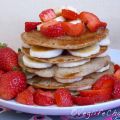 Pancakes vegan senza glutine