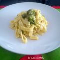 FETTUCCINE CON PORRI E ASPARAGI