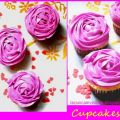 Roselline di cupcake al cioccolato