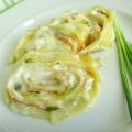 Nidi di rondine porri e salmone