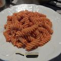 Fusilli pancetta e pomodoro...