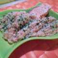 RISOTTO SALMONE E PROSECCO